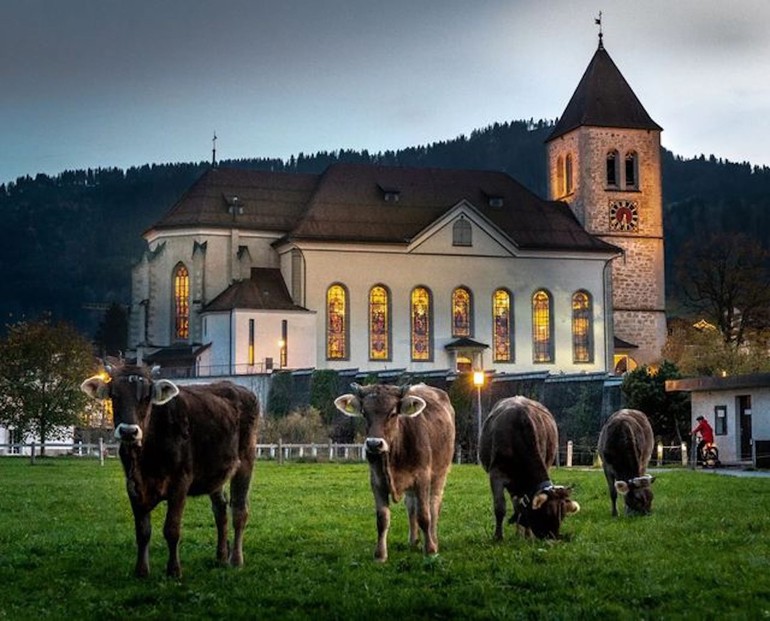 Eglise paroissiale Saint-Maurice, à Appenzell | ©Monika Schmid